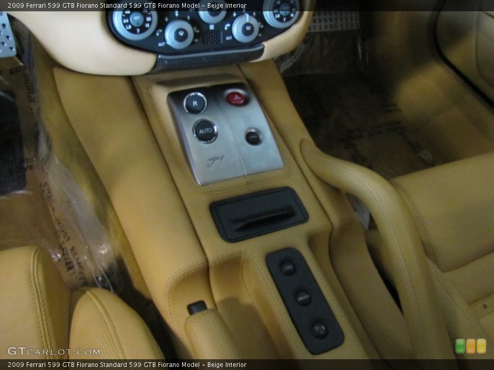 Beige Interior Transmission for the 2009 Ferrari 599 GTB Fiorano  #61223644