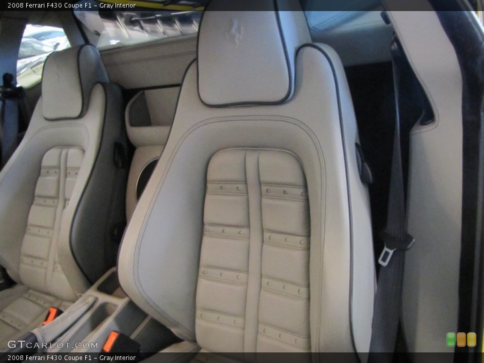 Gray Interior Photo for the 2008 Ferrari F430 Coupe F1 #61223994