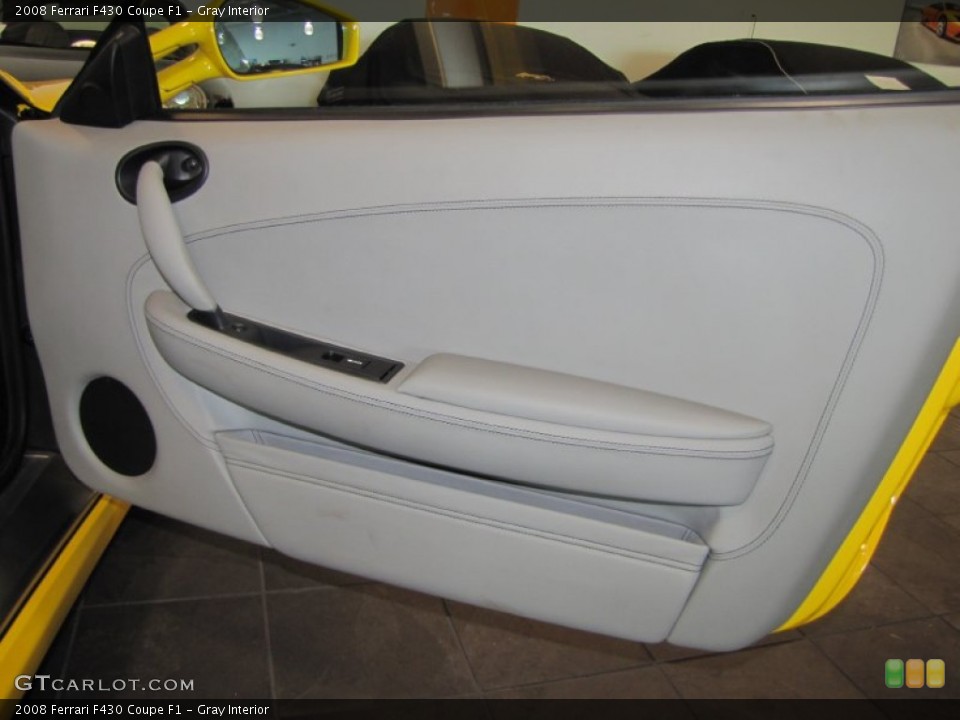Gray Interior Door Panel for the 2008 Ferrari F430 Coupe F1 #61224106