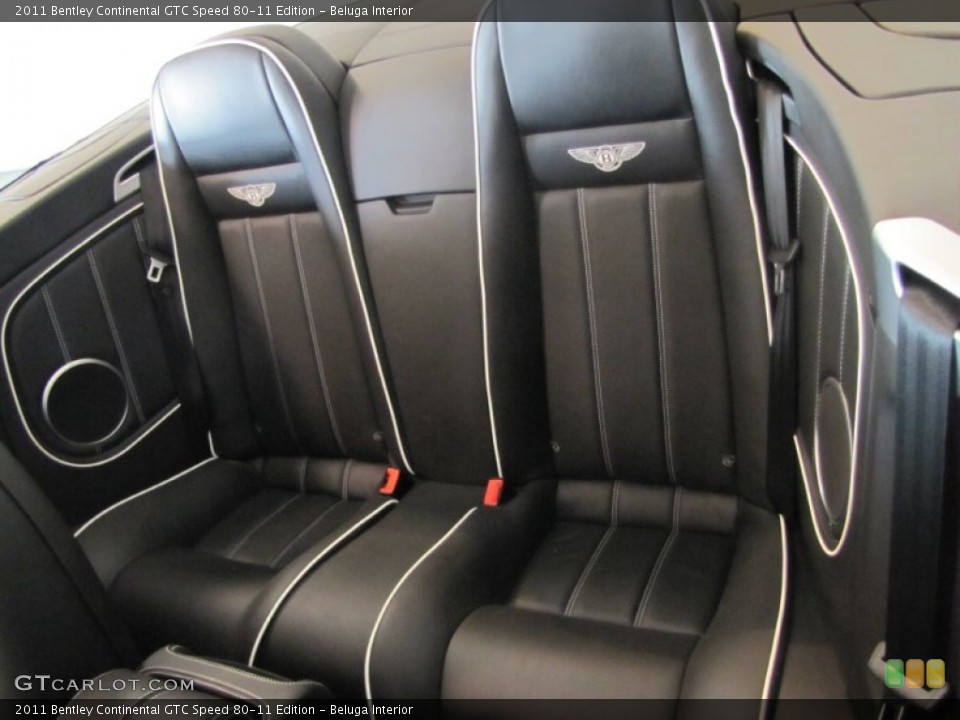 Beluga Interior Rear Seat for the 2011 Bentley Continental GTC Speed 80-11 Edition #61224502
