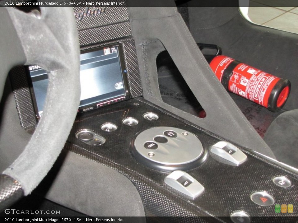 Nero Perseus Interior Transmission for the 2010 Lamborghini Murcielago LP670-4 SV #61224886