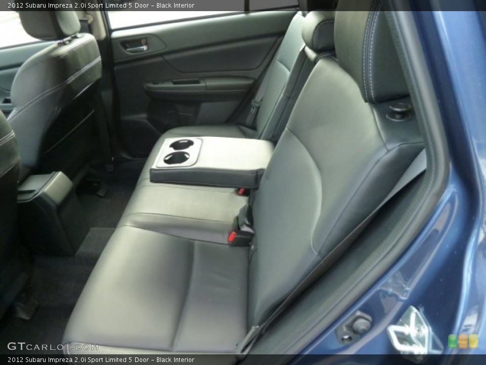 Black Interior Photo for the 2012 Subaru Impreza 2.0i Sport Limited 5 Door #61225411