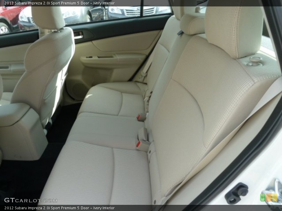 Ivory Interior Photo for the 2012 Subaru Impreza 2.0i Sport Premium 5 Door #61225570
