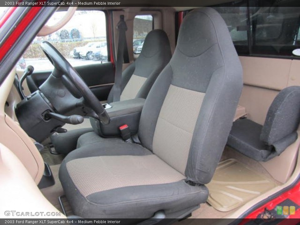 Medium Pebble Interior Photo for the 2003 Ford Ranger XLT SuperCab 4x4 #61226182