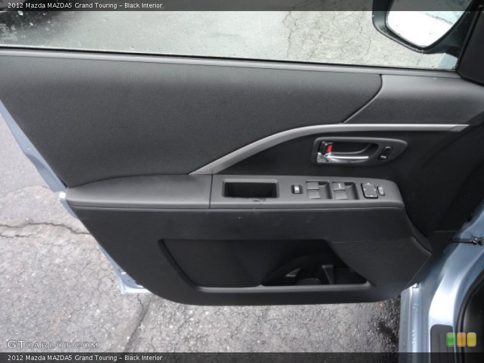 Black Interior Door Panel for the 2012 Mazda MAZDA5 Grand Touring #61226803