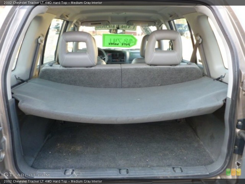 Medium Gray Interior Trunk for the 2002 Chevrolet Tracker LT 4WD Hard Top #61227907