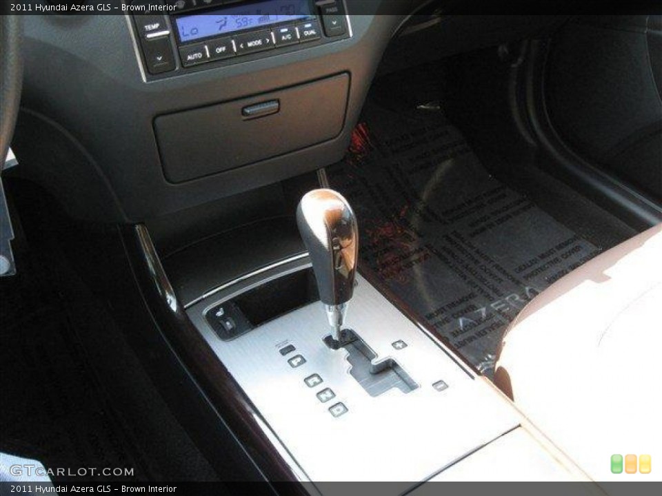 Brown Interior Transmission for the 2011 Hyundai Azera GLS #61228282