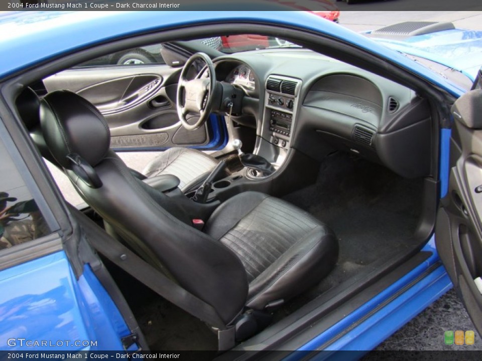 Dark Charcoal Interior Photo for the 2004 Ford Mustang Mach 1 Coupe #61229998