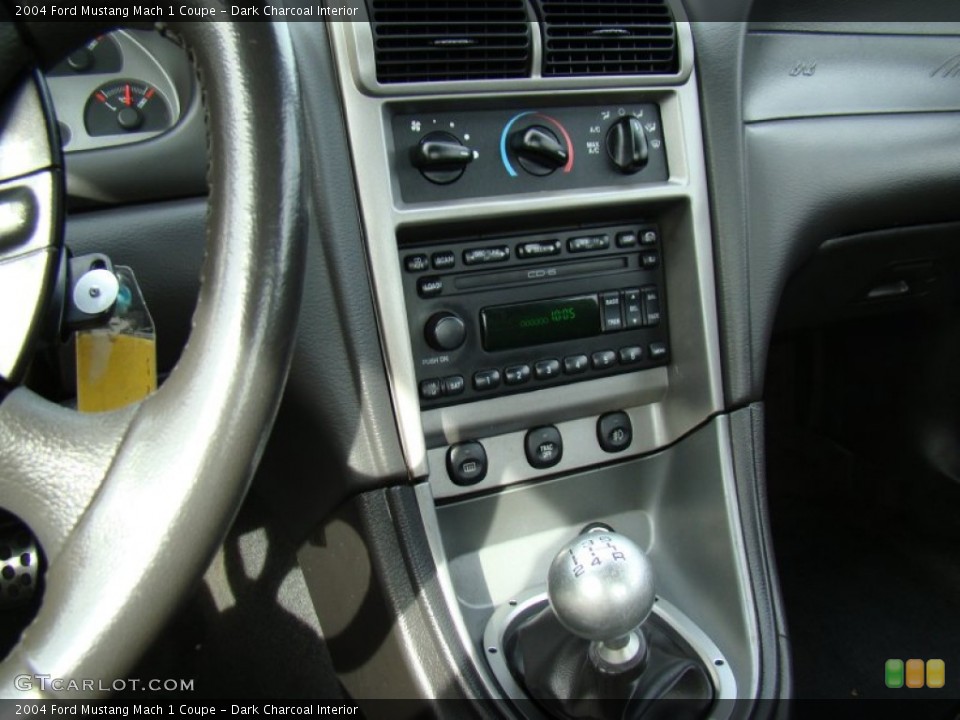 Dark Charcoal Interior Controls for the 2004 Ford Mustang Mach 1 Coupe #61230052