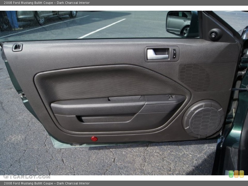 Dark Charcoal Interior Door Panel for the 2008 Ford Mustang Bullitt Coupe #61230910