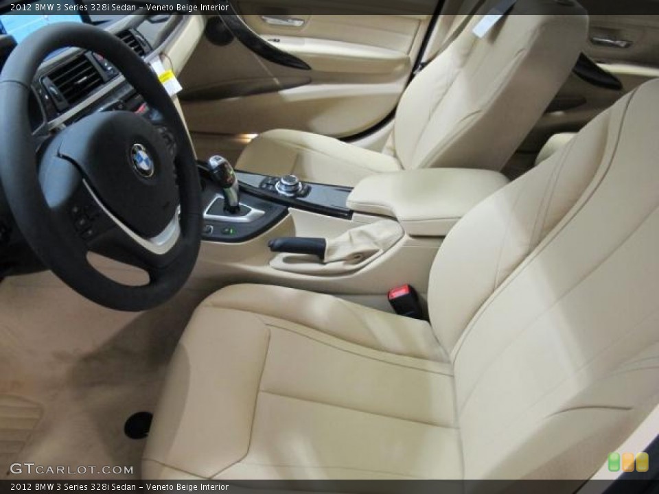 Veneto Beige Interior Photo for the 2012 BMW 3 Series 328i Sedan #61231678