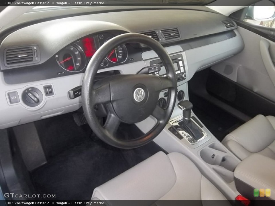 Classic Grey Interior Prime Interior for the 2007 Volkswagen Passat 2.0T Wagon #61234123