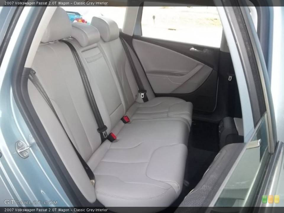 Classic Grey Interior Rear Seat for the 2007 Volkswagen Passat 2.0T Wagon #61234141