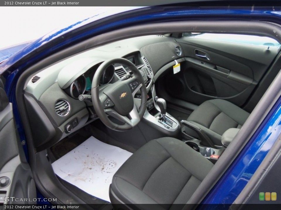 Jet Black Interior Prime Interior for the 2012 Chevrolet Cruze LT #61235179