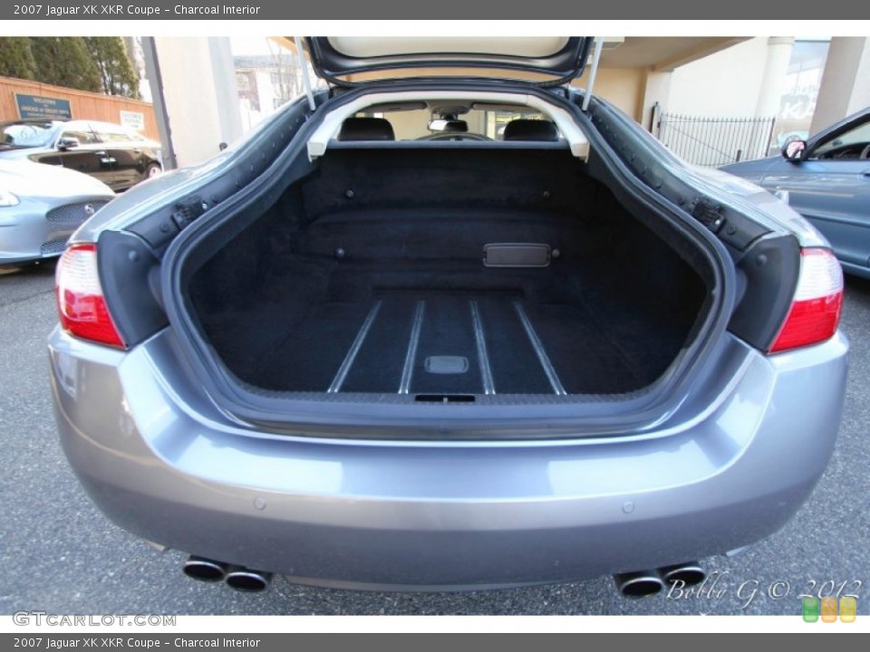 Charcoal Interior Trunk for the 2007 Jaguar XK XKR Coupe #61235697