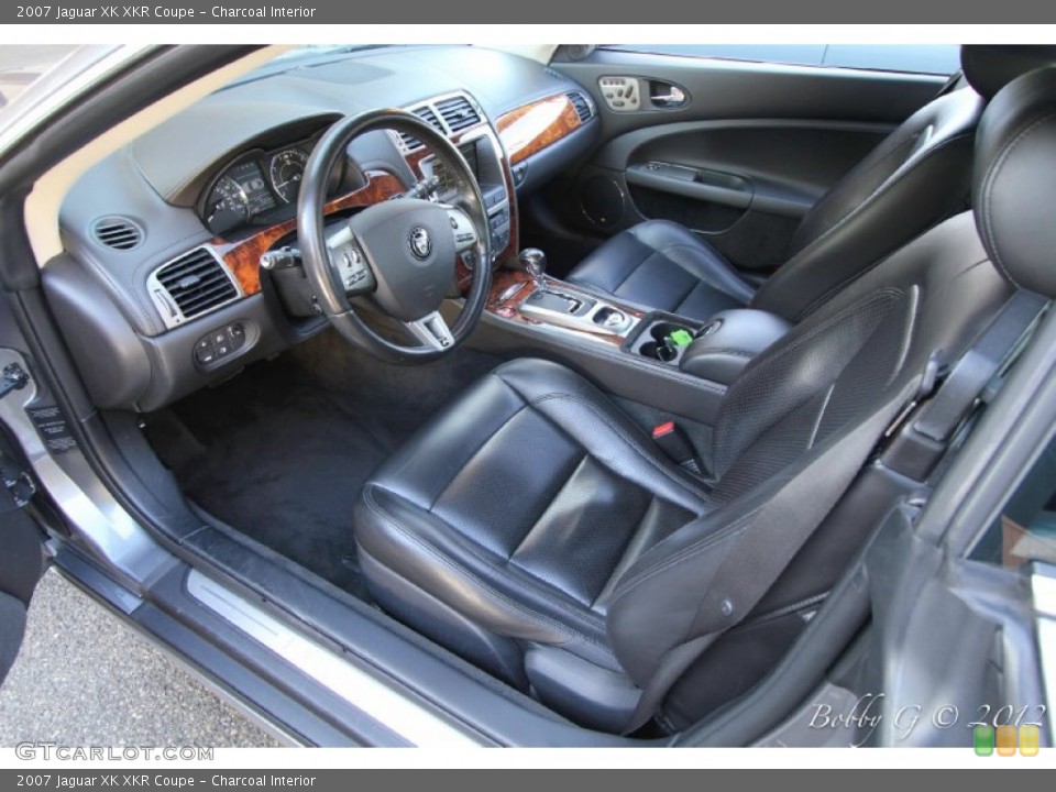 Charcoal Interior Photo for the 2007 Jaguar XK XKR Coupe #61235718