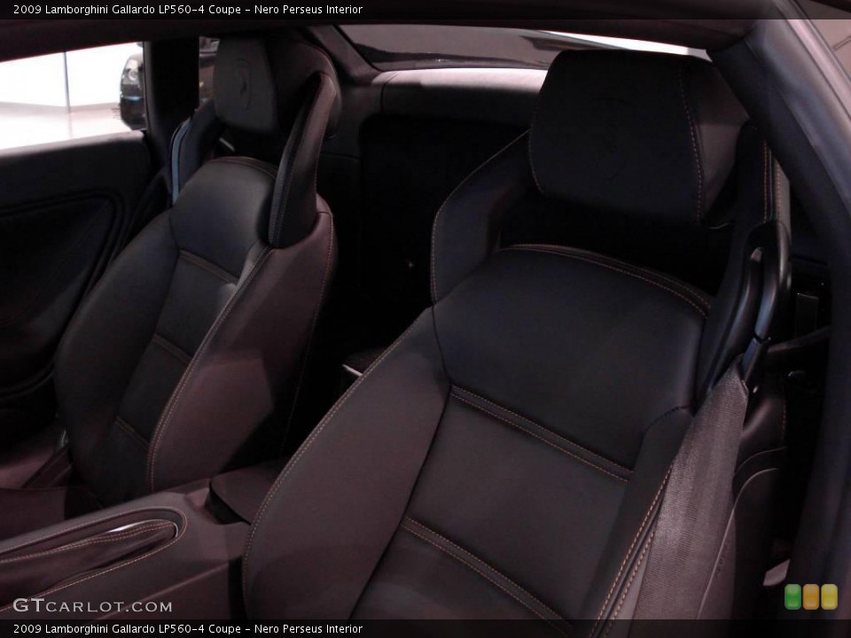 Nero Perseus Interior Photo for the 2009 Lamborghini Gallardo LP560-4 Coupe #6123581