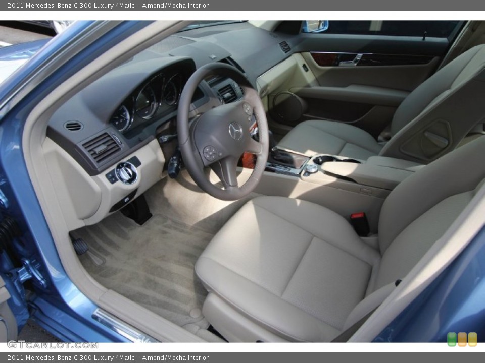 Almond/Mocha Interior Photo for the 2011 Mercedes-Benz C 300 Luxury 4Matic #61237523