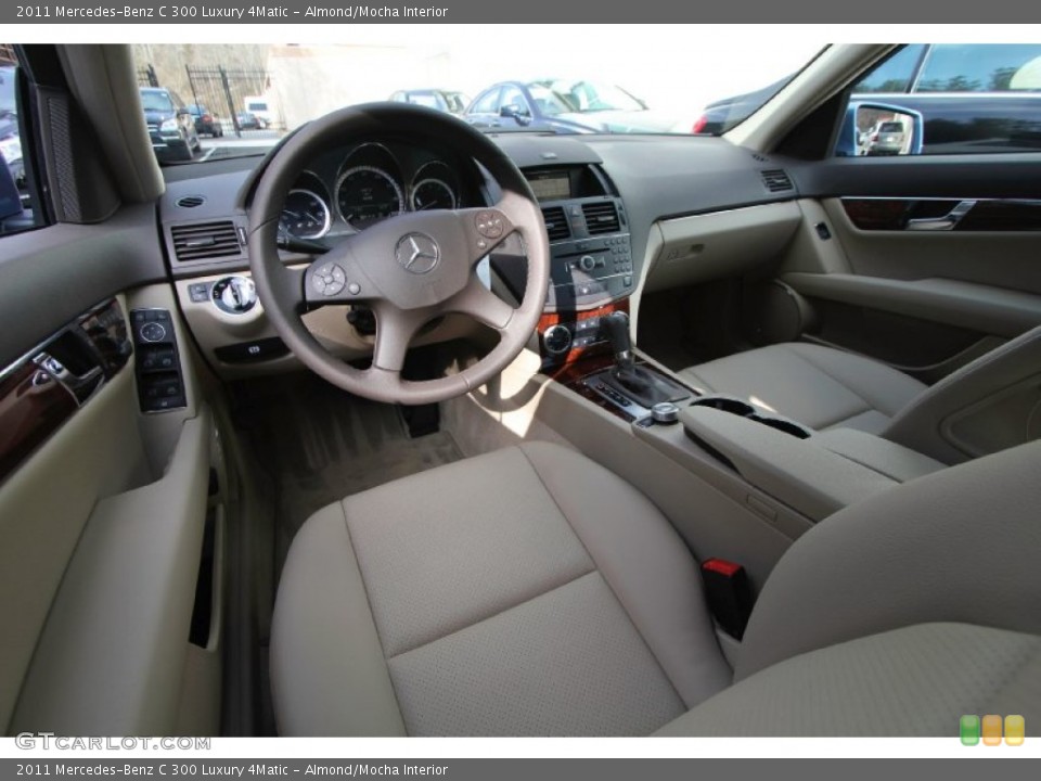 Almond/Mocha Interior Photo for the 2011 Mercedes-Benz C 300 Luxury 4Matic #61237531