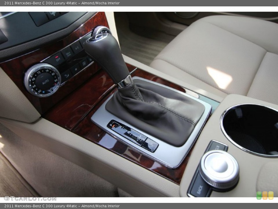 Almond/Mocha Interior Transmission for the 2011 Mercedes-Benz C 300 Luxury 4Matic #61237558