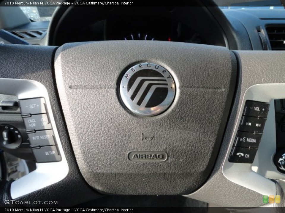 VOGA Cashmere/Charcoal Interior Controls for the 2010 Mercury Milan I4 VOGA Package #61241195