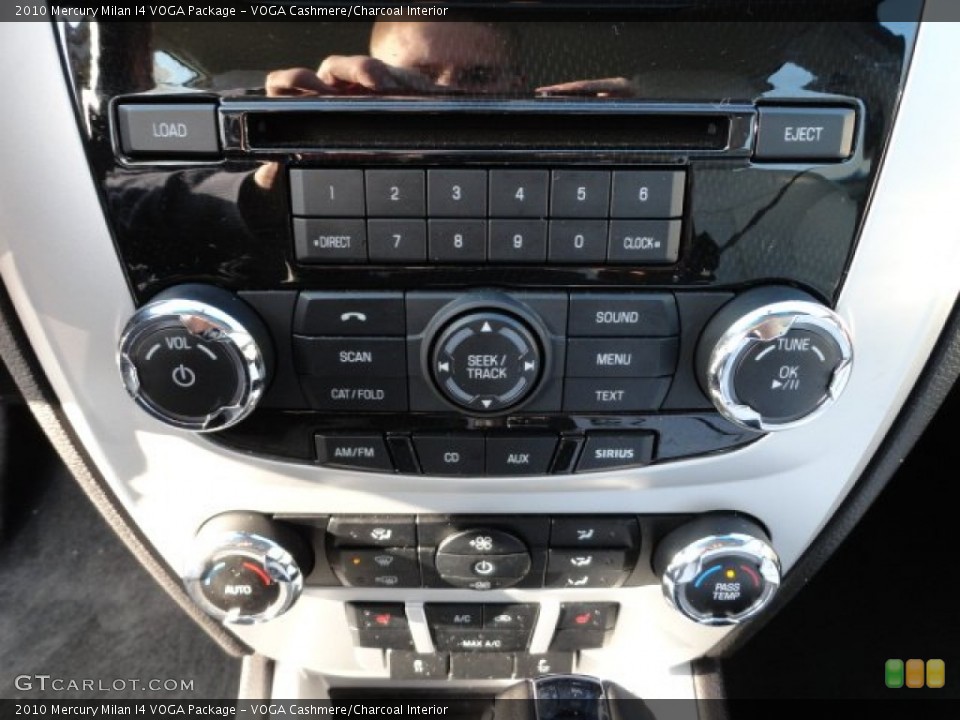 VOGA Cashmere/Charcoal Interior Controls for the 2010 Mercury Milan I4 VOGA Package #61241201