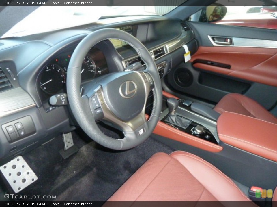 Cabernet Interior Photo for the 2013 Lexus GS 350 AWD F Sport #61243664