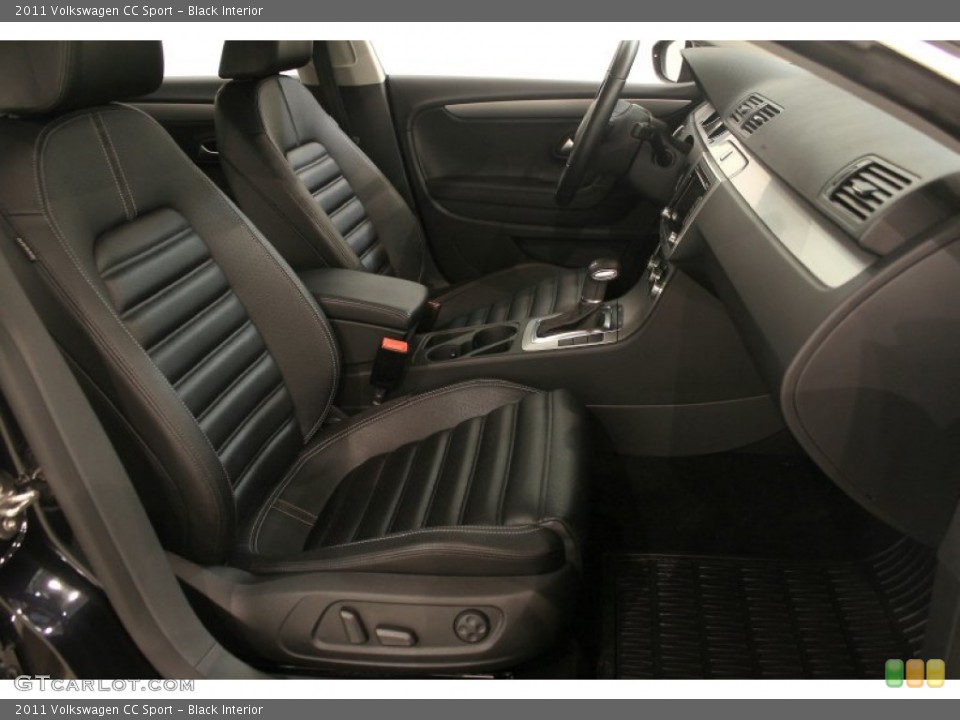 Black Interior Photo for the 2011 Volkswagen CC Sport #61247598