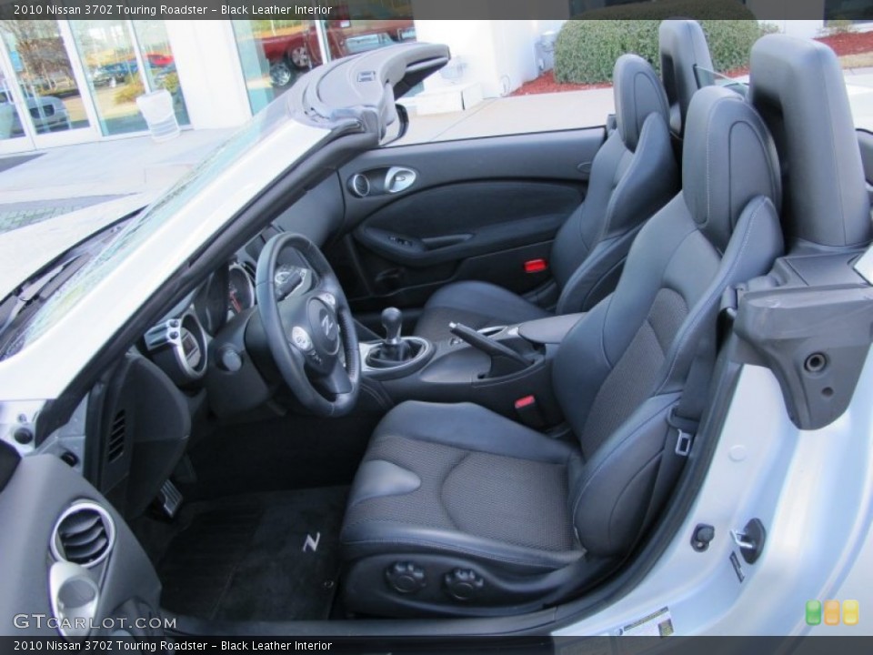 Black Leather Interior Photo for the 2010 Nissan 370Z Touring Roadster #61251274