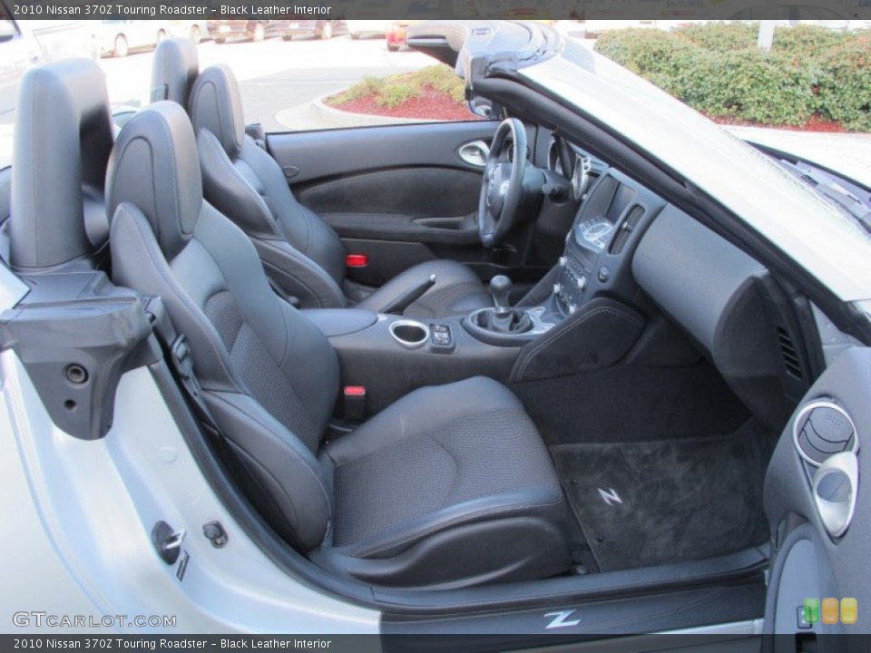 Black Leather Interior Photo for the 2010 Nissan 370Z Touring Roadster #61251329