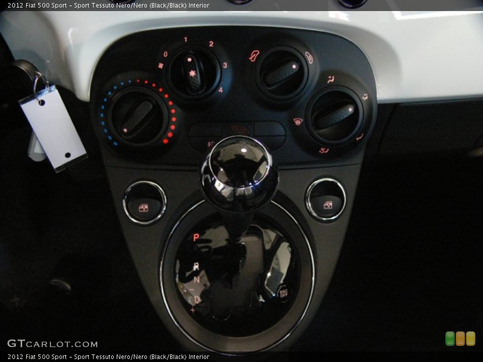 Sport Tessuto Nero/Nero (Black/Black) Interior Transmission for the 2012 Fiat 500 Sport #61252259