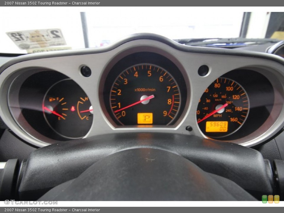 Charcoal Interior Gauges for the 2007 Nissan 350Z Touring Roadster #61257602