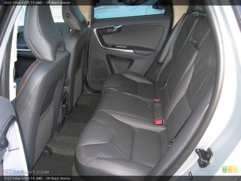 Off Black Interior Photo for the 2012 Volvo XC60 T6 AWD #61265391