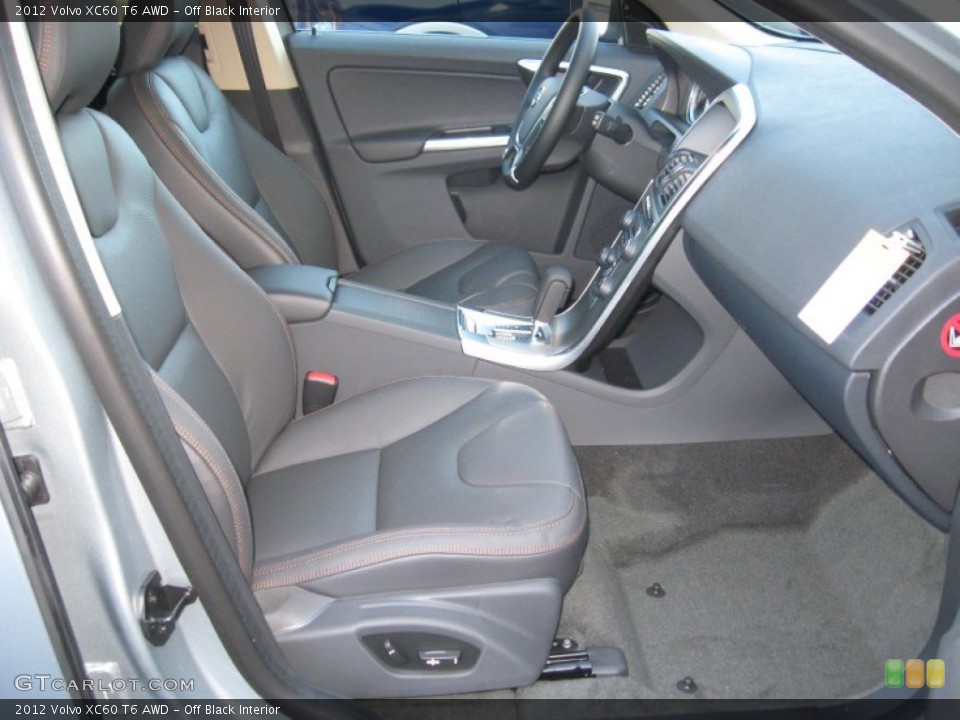 Off Black Interior Photo for the 2012 Volvo XC60 T6 AWD #61265419
