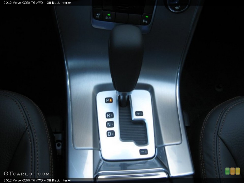 Off Black Interior Transmission for the 2012 Volvo XC60 T6 AWD #61265477