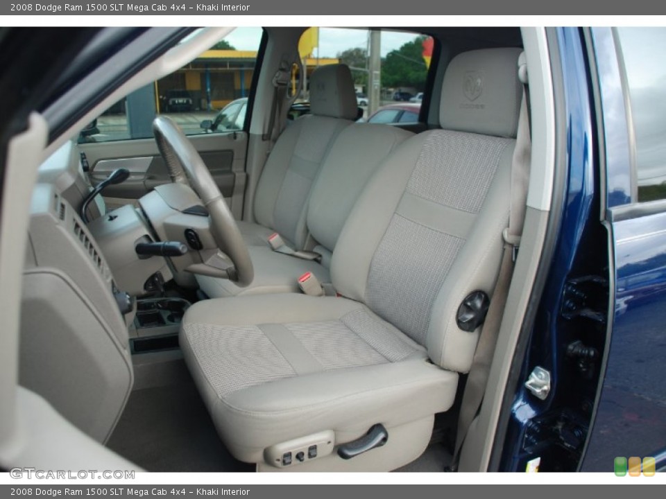 Khaki Interior Photo for the 2008 Dodge Ram 1500 SLT Mega Cab 4x4 #61265798