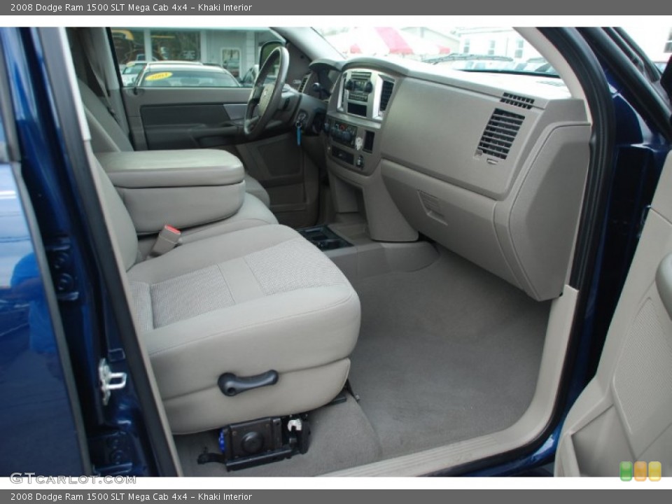 Khaki Interior Photo for the 2008 Dodge Ram 1500 SLT Mega Cab 4x4 #61265819