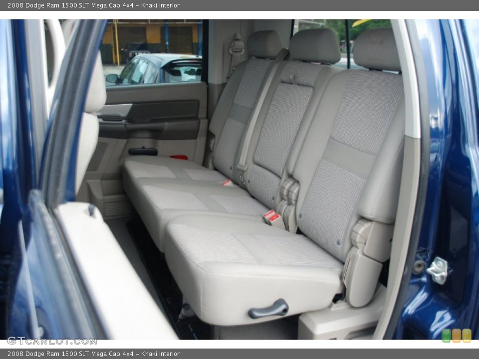 Khaki Interior Rear Seat for the 2008 Dodge Ram 1500 SLT Mega Cab 4x4 #61265864