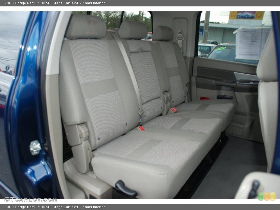 Khaki Interior Photo for the 2008 Dodge Ram 1500 SLT Mega Cab 4x4 #61265873