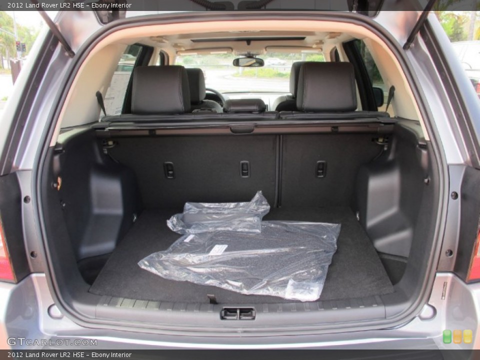 Ebony Interior Trunk for the 2012 Land Rover LR2 HSE #61265993