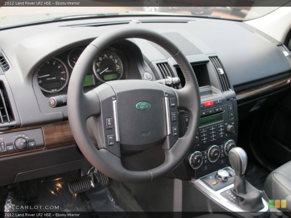 Ebony Interior Dashboard for the 2012 Land Rover LR2 HSE #61266017