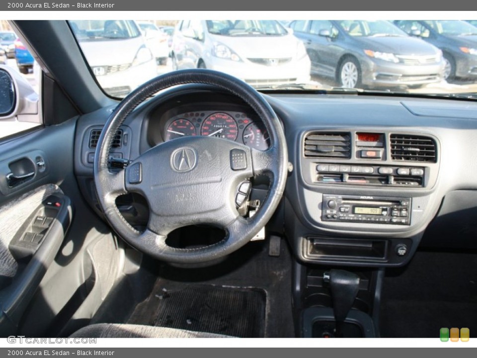 Black Interior Dashboard for the 2000 Acura EL Sedan #61266080