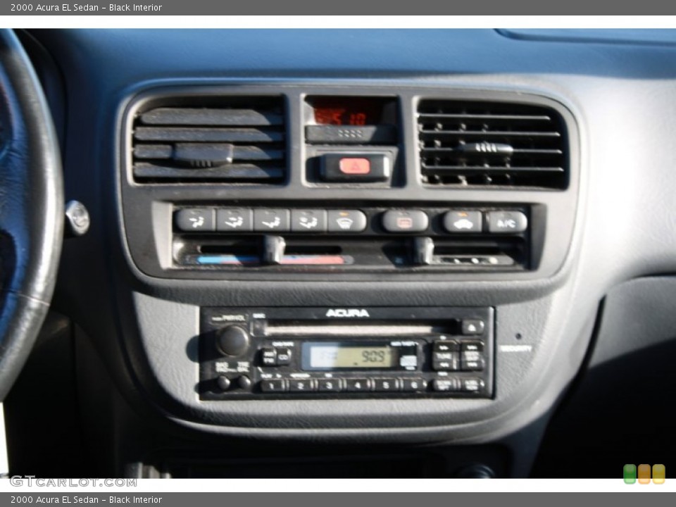 Black Interior Controls for the 2000 Acura EL Sedan #61266107