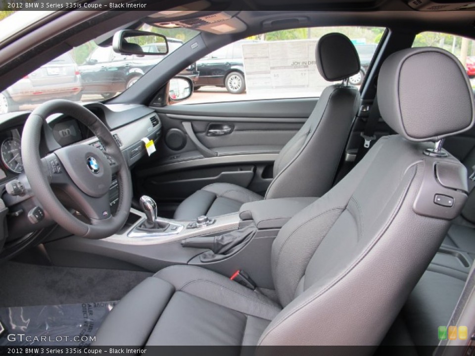 Black Interior Photo for the 2012 BMW 3 Series 335is Coupe #61266185