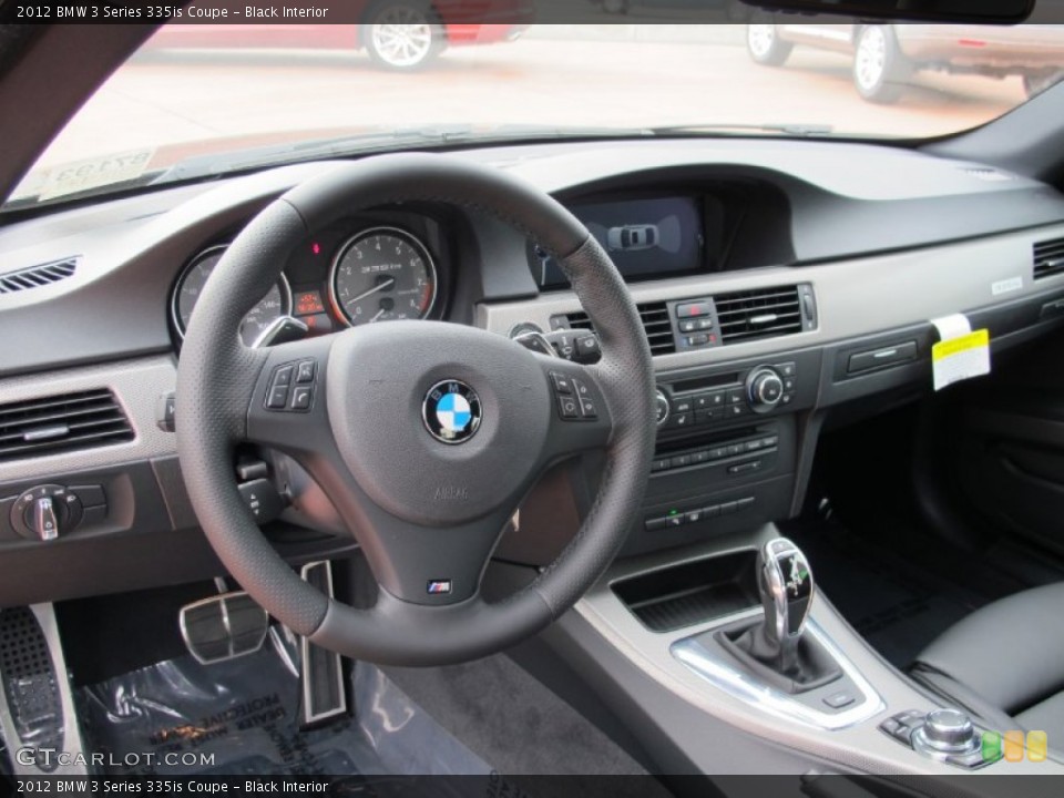 Black Interior Dashboard for the 2012 BMW 3 Series 335is Coupe #61266194