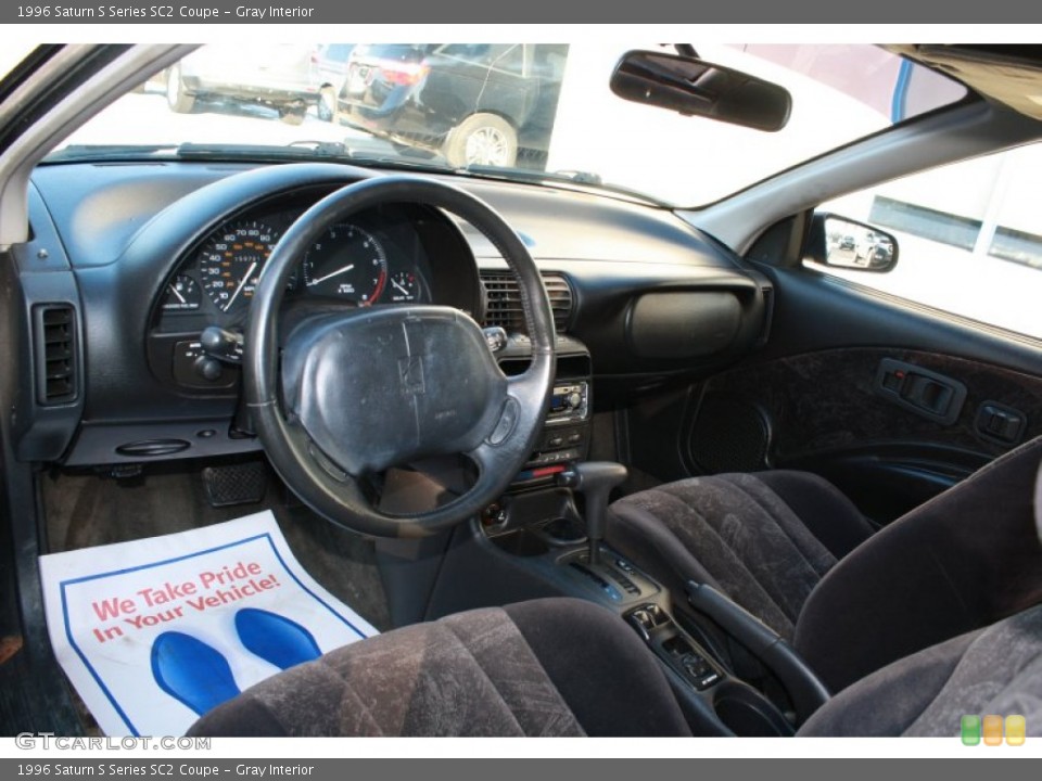 Gray Interior Photo for the 1996 Saturn S Series SC2 Coupe #61266478