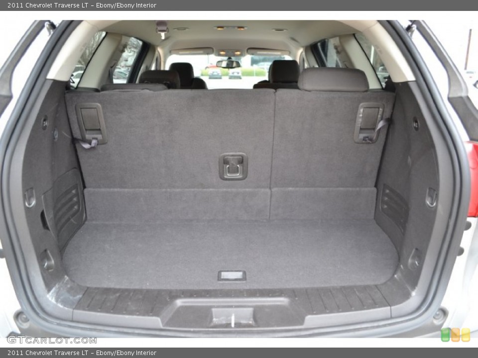 Ebony/Ebony Interior Trunk for the 2011 Chevrolet Traverse LT #61267712