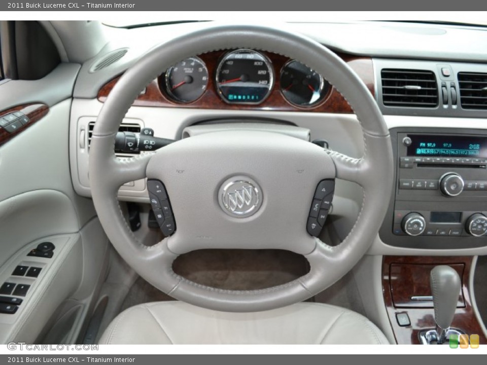 Titanium Interior Steering Wheel for the 2011 Buick Lucerne CXL #61268171