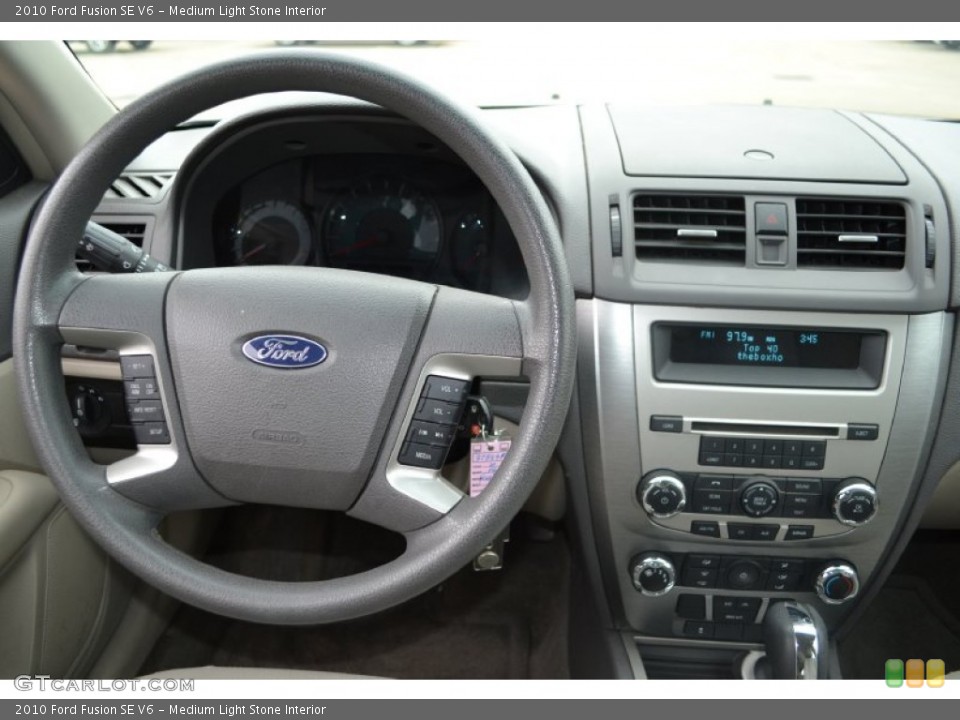 Medium Light Stone Interior Dashboard for the 2010 Ford Fusion SE V6 #61268297