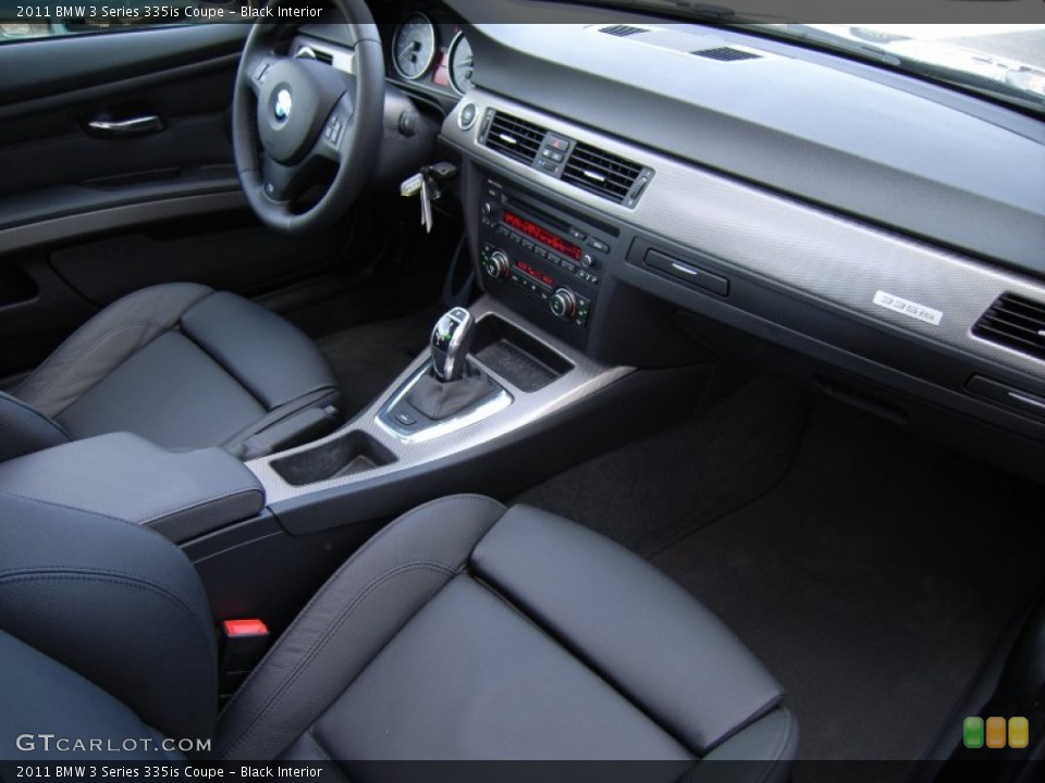 Black Interior Dashboard for the 2011 BMW 3 Series 335is Coupe #61270202
